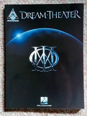 🎸Hal Leonard Dream Theater Guitar Recorded Versions Tab Songbook 2013🎸